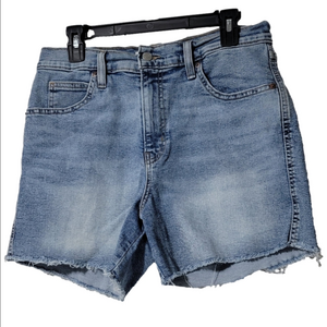 LEVIS HERITAGE HIGH RISE DENIM SHORTS Size 10 W30